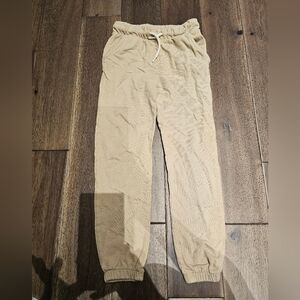 Old Navy Boys Tan Jogger Pants Size 6 Fits Like 5T